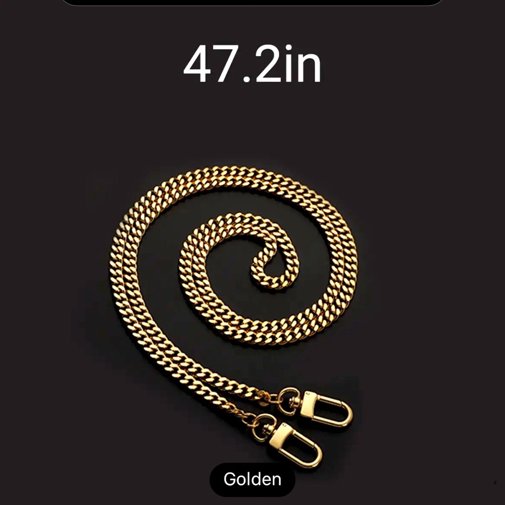 New in Package Gold Bag Chain